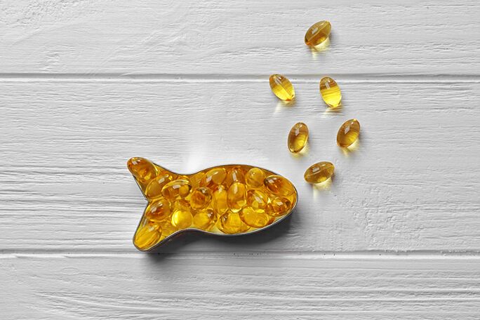 Aceite de peixe para restaurar a visión
